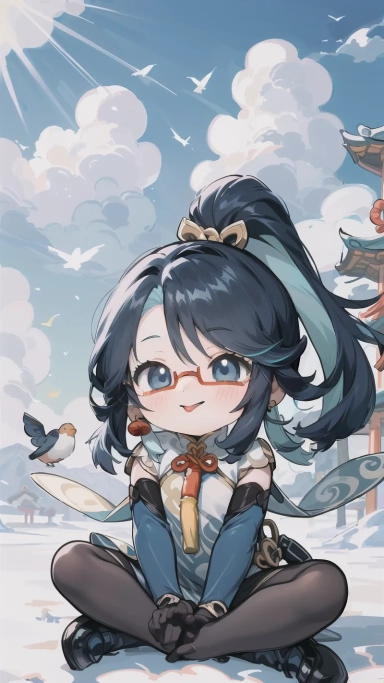 AI generated picture of Xianyun