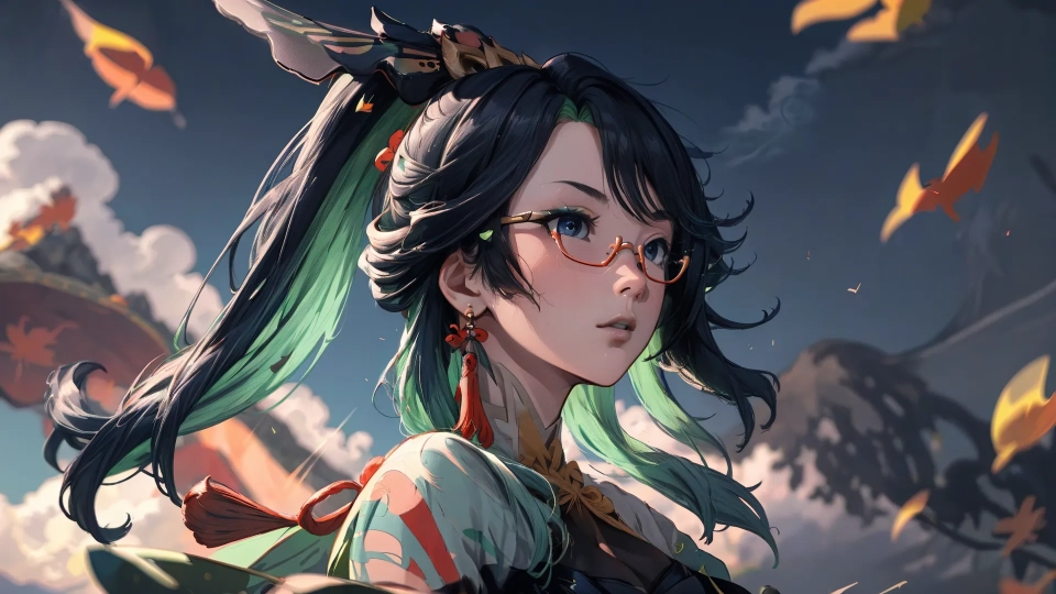 AI generated picture of Xianyun