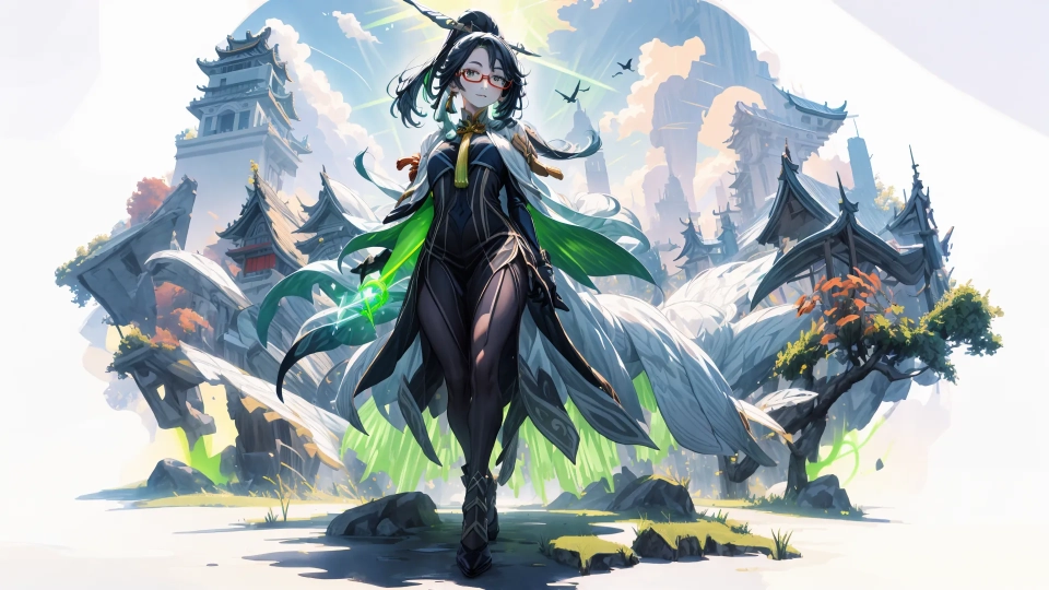 AI generated picture of Xianyun