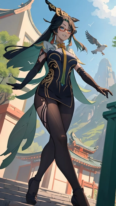 AI generated picture of Xianyun