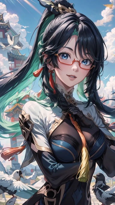 AI generated picture of Xianyun
