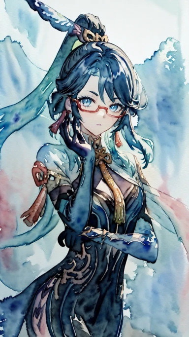 AI generated picture of Xianyun