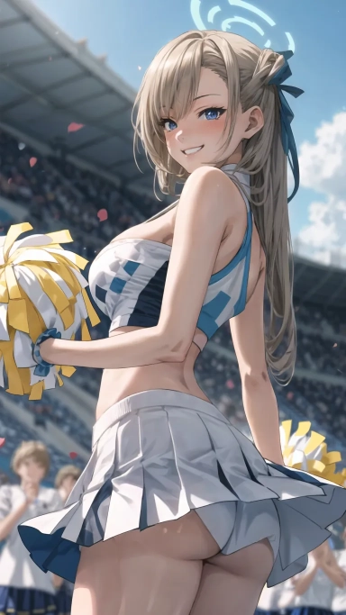 AI generated picture of Ichinose Asuna