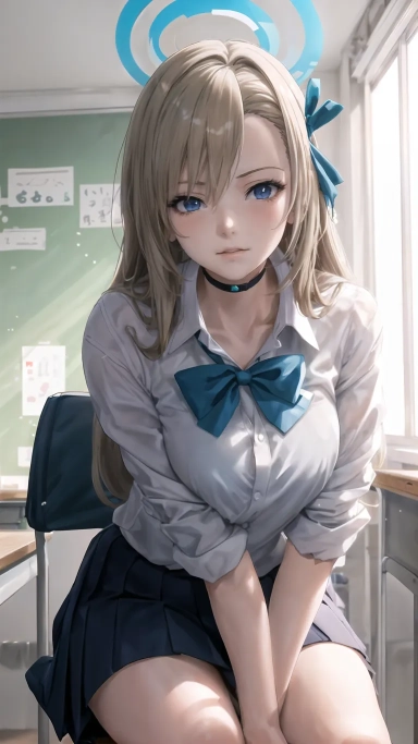 AI generated picture of Ichinose Asuna
