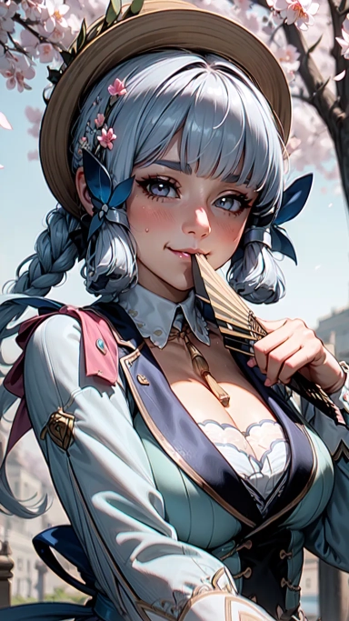 AI generated picture of Kamisato Ayaka