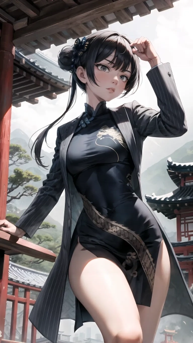 AI generated picture of Ryuuge Kisaki