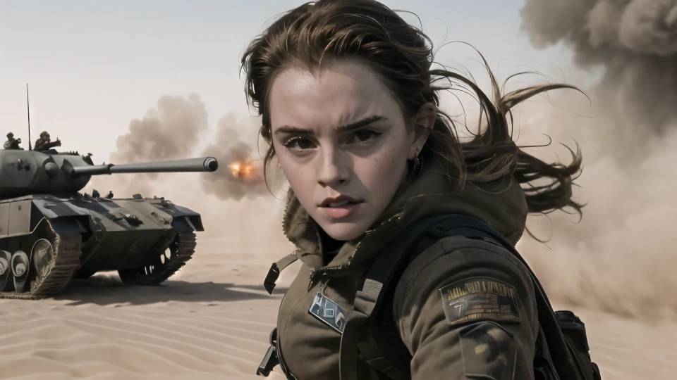 AI generated picture of Emma Watson
