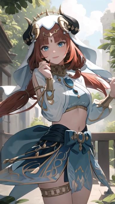 AI generated picture of Nilou