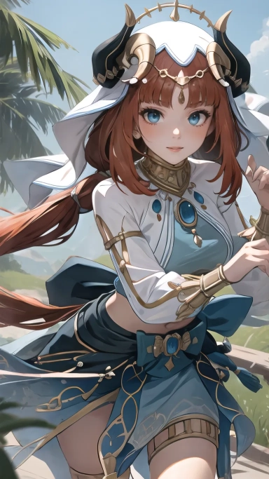 AI generated picture of Nilou