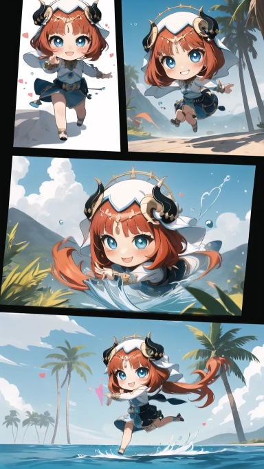 AI generated picture of Nilou