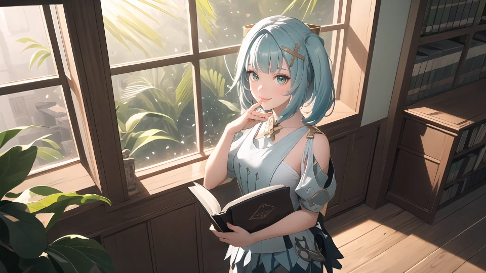 AI generated picture of Faruzan