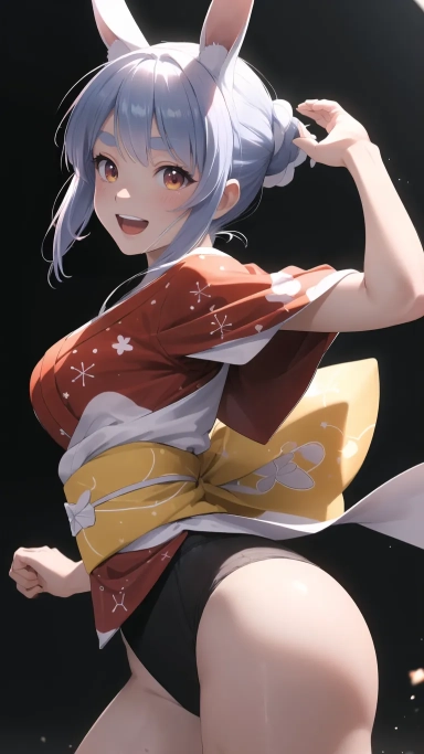 AI generated picture of Usada Pekora