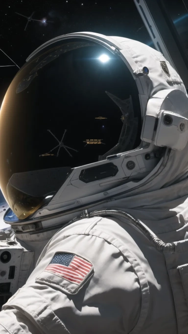 AI generated picture of Space Opera