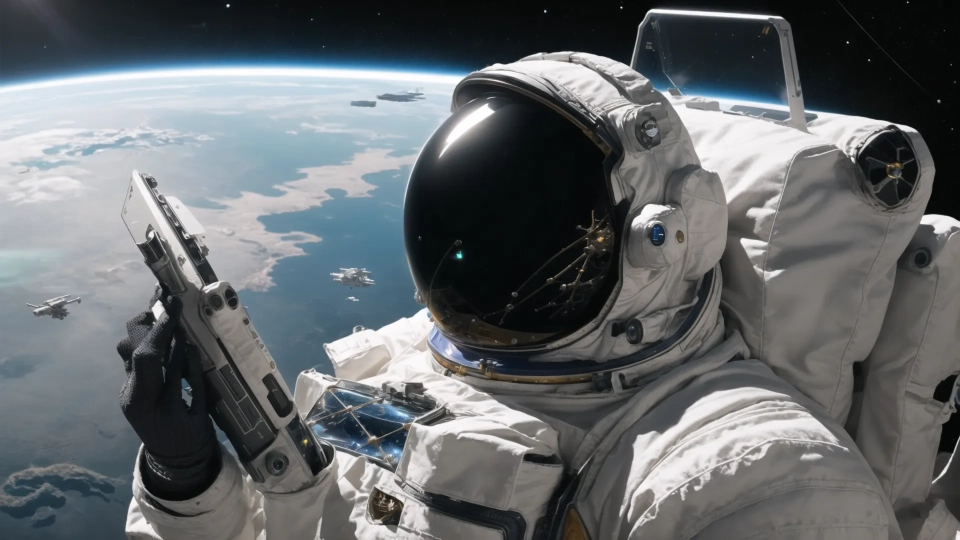 AI generated picture of Space Opera