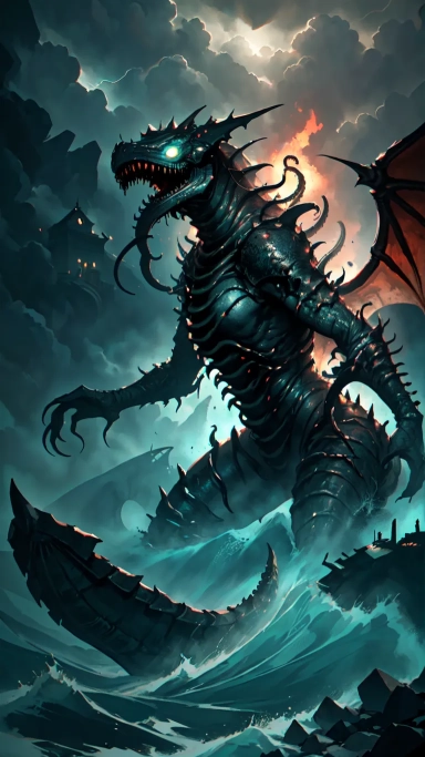 AI generated picture of Lovecraft