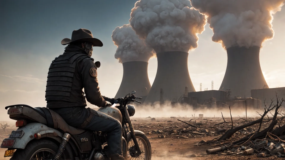 AI generated picture of Post Apocalyptic