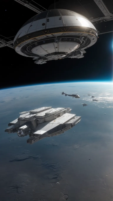 AI generated picture of Space Opera