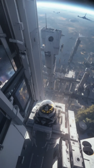 AI generated picture of Space Opera