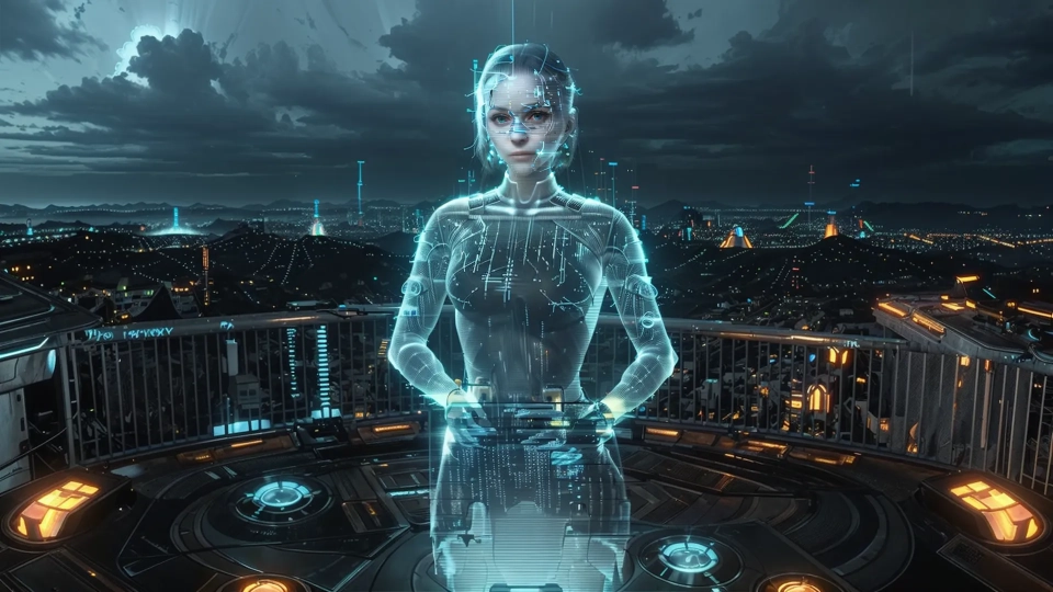AI generated picture of Space Opera