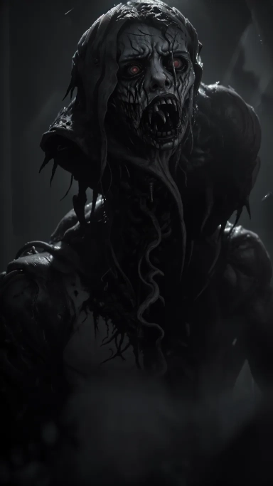 AI generated picture of Horror