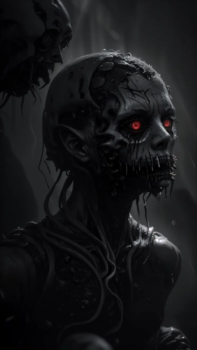 AI generated picture of Horror