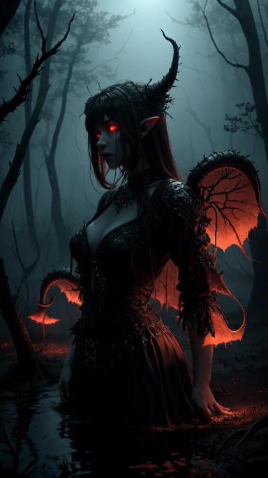 AI generated picture of Angels & Demons