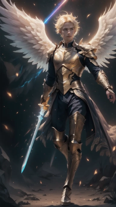 AI generated picture of Angels & Demons