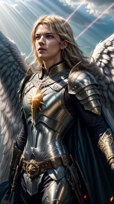 AI generated picture of Angels & Demons
