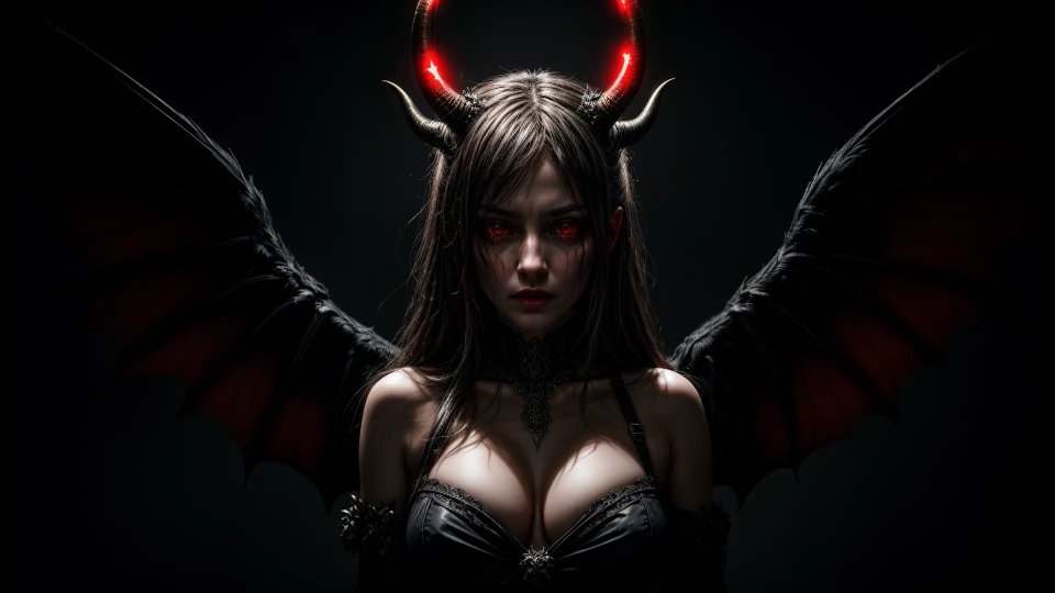 AI generated picture of Angels & Demons