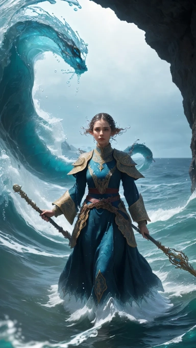 AI generated picture of Heroic Fantasy