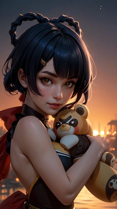 AI generated picture of Xiangling