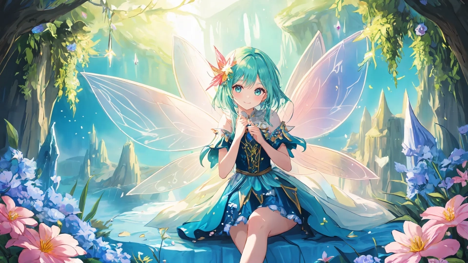 AI generated picture of Fairy Tales