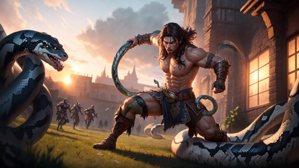 AI generated picture of Heroic Fantasy