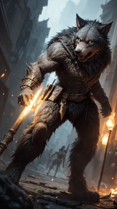 AI generated picture of Heroic Fantasy