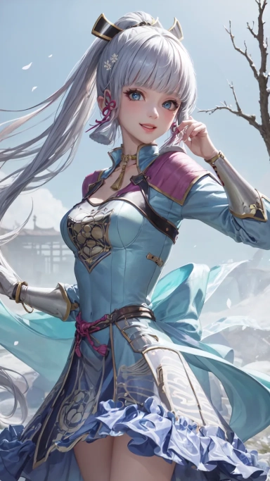AI generated picture of Kamisato Ayaka