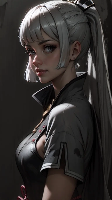 AI generated picture of Kamisato Ayaka