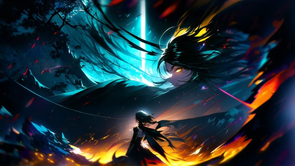AI generated picture of Xiao