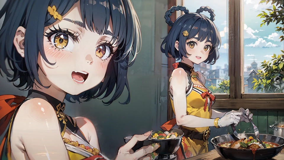 AI generated picture of Xiangling