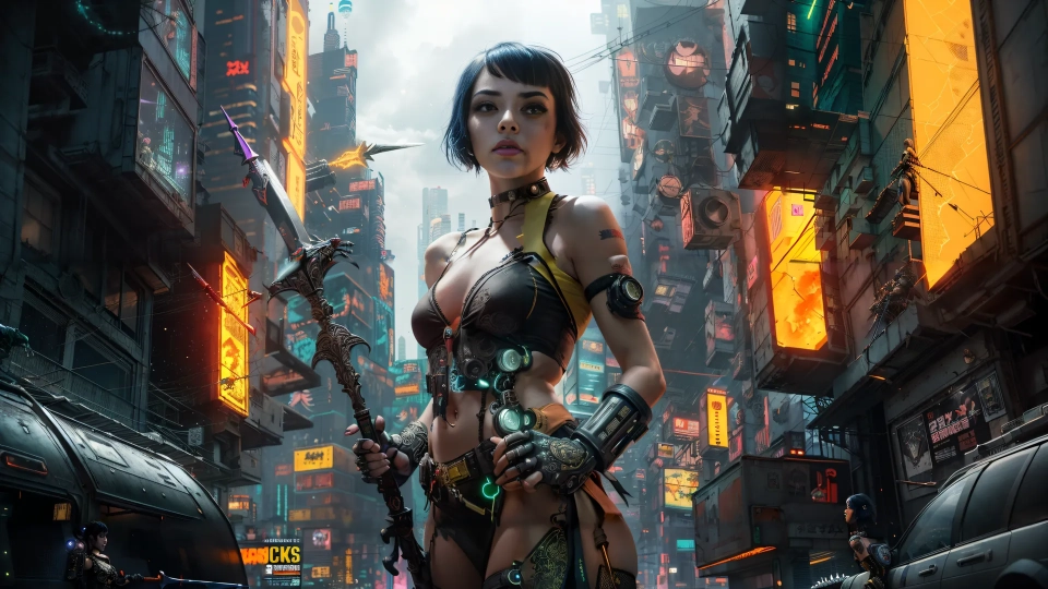 AI generated picture of Xiangling