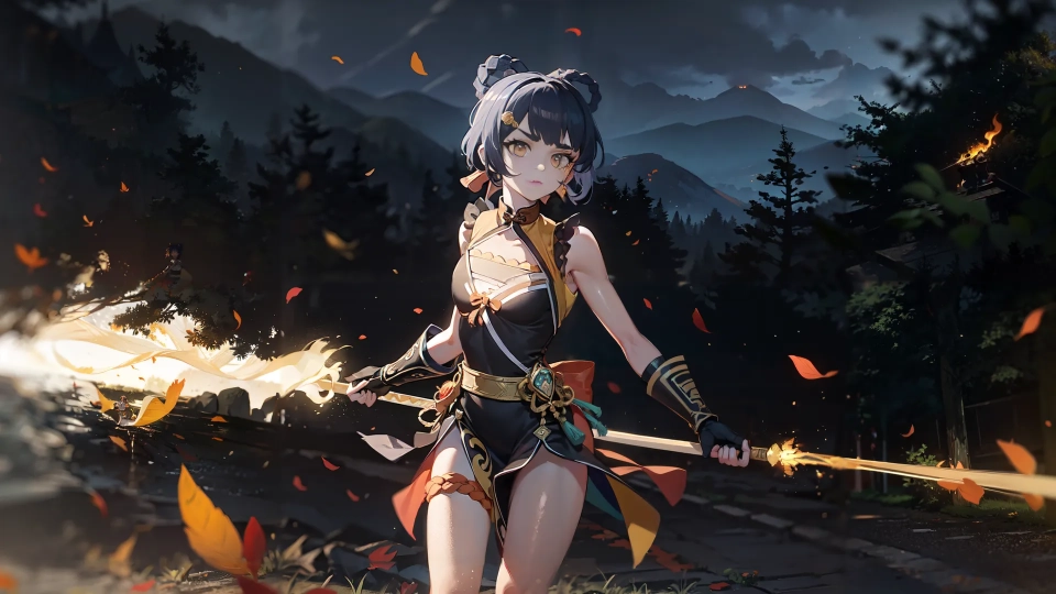 AI generated picture of Xiangling