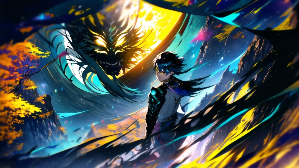 AI generated picture of Xiao