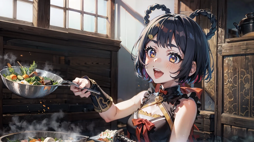 AI generated picture of Xiangling