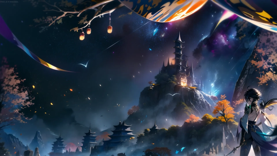 AI generated picture of Xiao