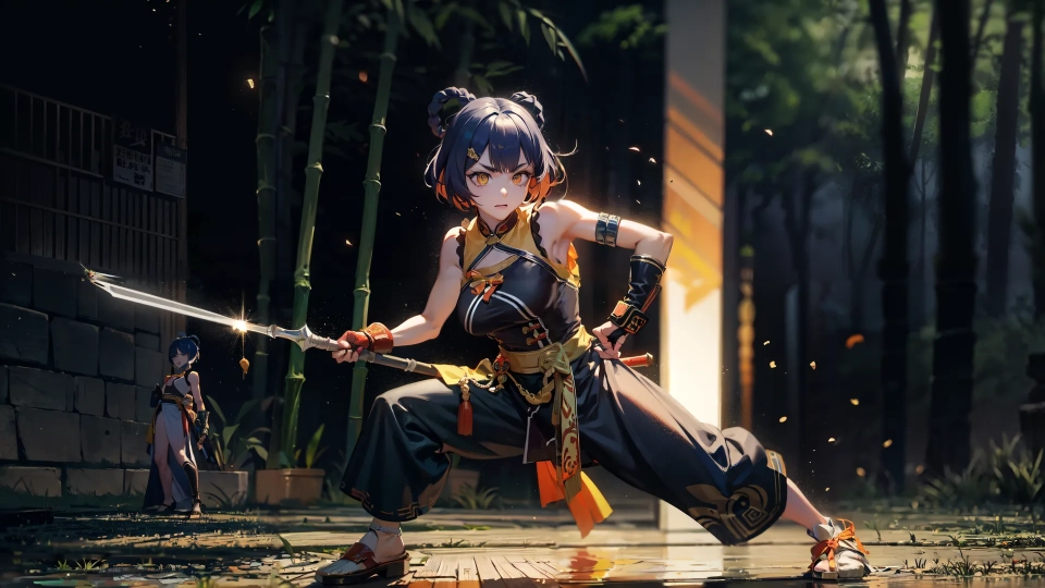 AI generated picture of Xiangling