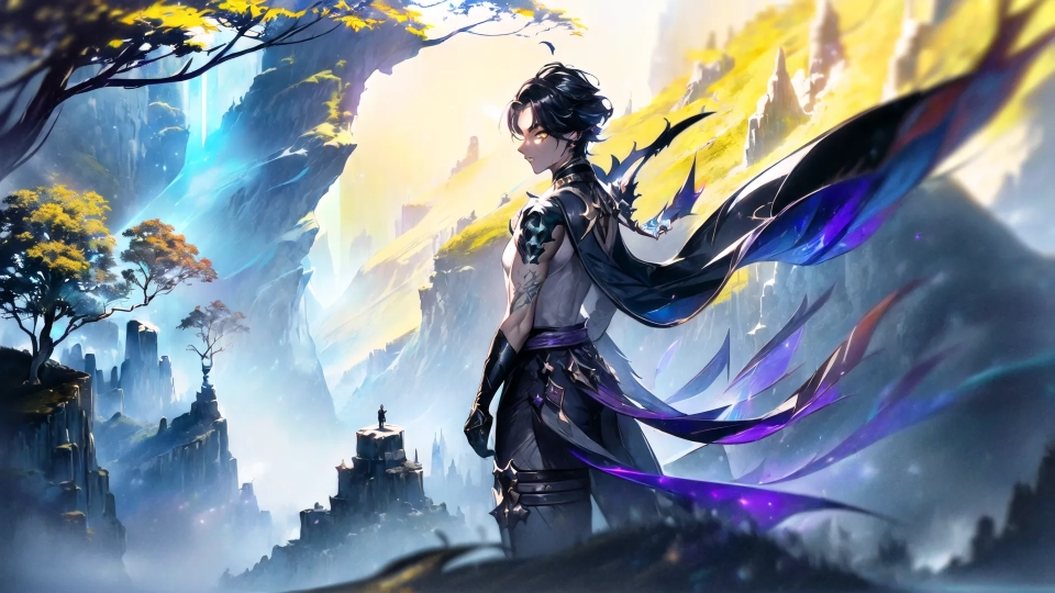 AI generated picture of Xiao