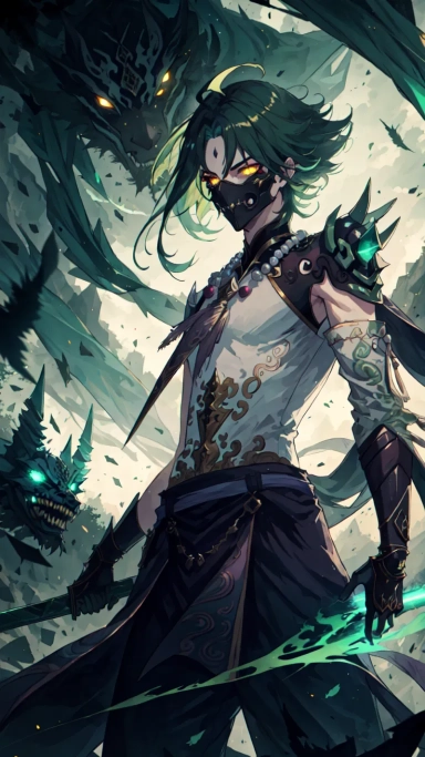 AI generated picture of Xiao