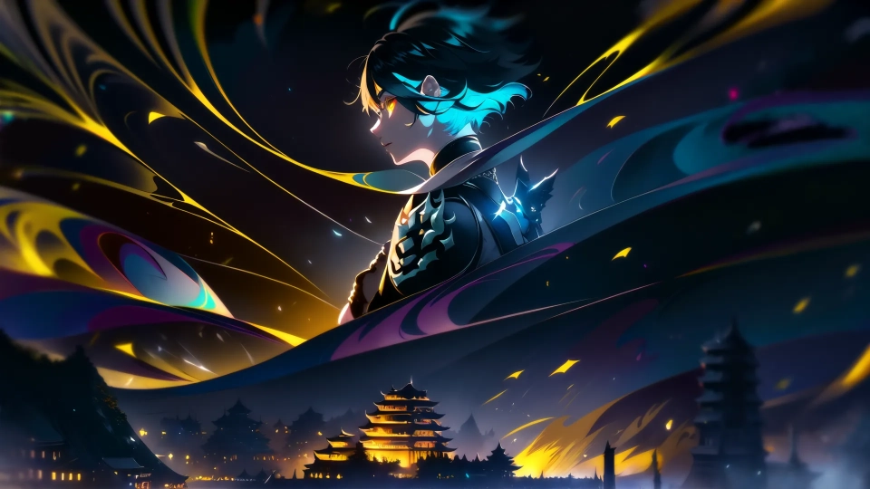 AI generated picture of Xiao