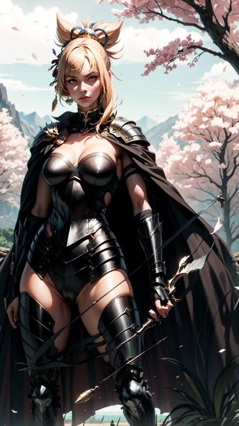 sexy women in costumes by a stream and trees over head are depicted for a rendering purposes of a character sheet artwork for horizon 2 rise