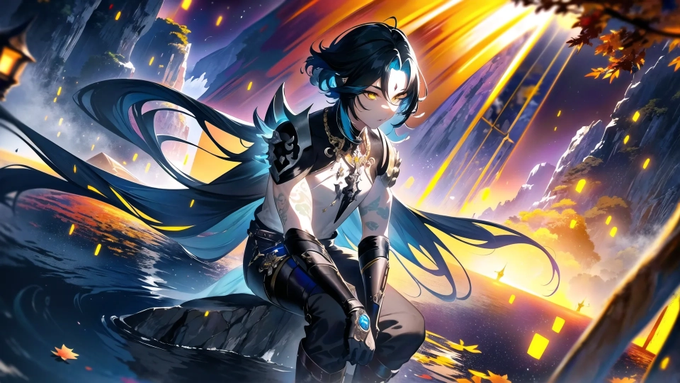 AI generated picture of Xiao