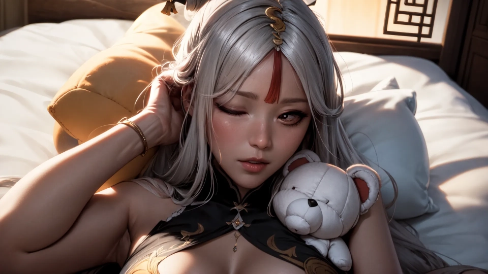 AI generated picture of Ningguang